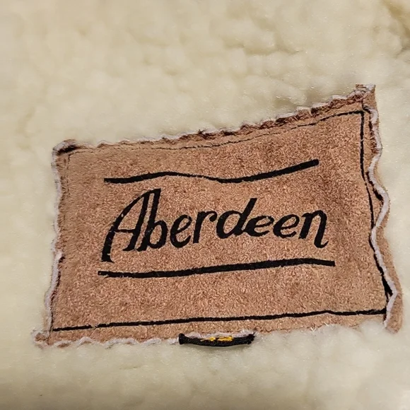 Aberdeen Vintage Leather Winter Jacket - Picture 2 of 3